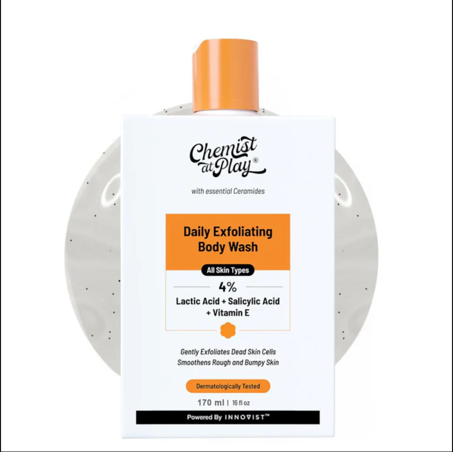 Exfoliating Body Wash (Instant Removing tan & Brighten up skin)